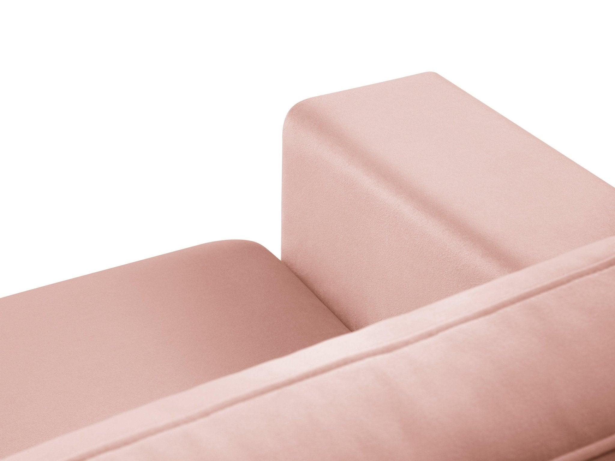 Fotel aksamitny HEBE różowy Mazzini Sofas Eye on Design