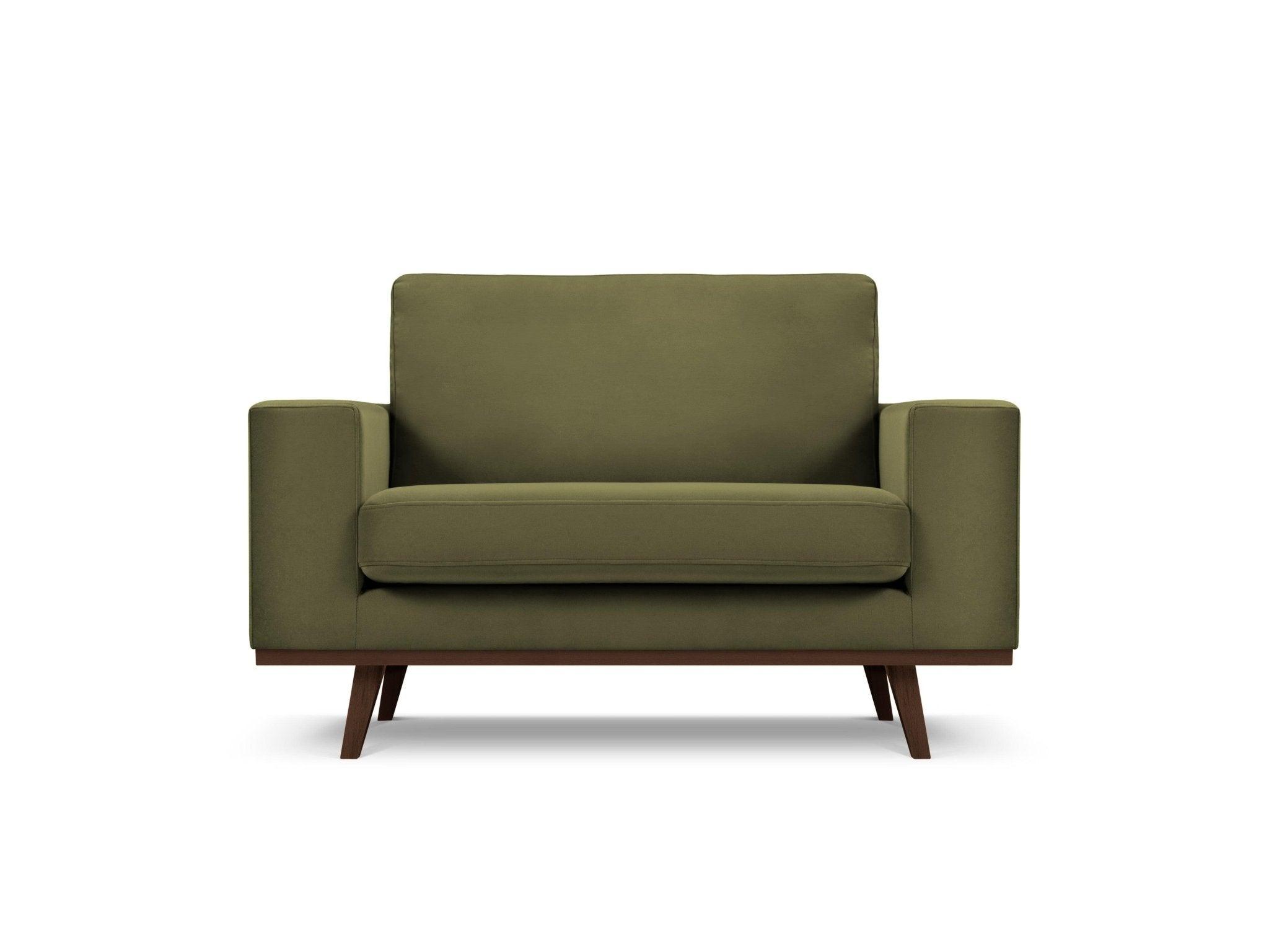 Fotel aksamitny HEBE zielony Mazzini Sofas Eye on Design