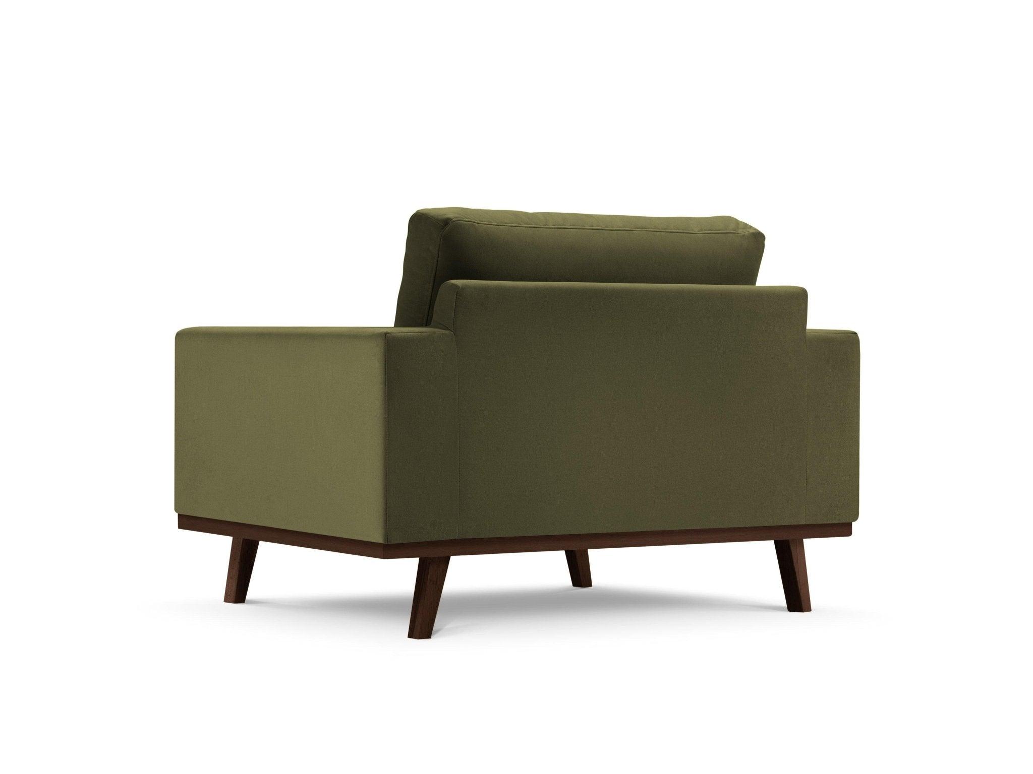 Fotel aksamitny HEBE zielony Mazzini Sofas Eye on Design