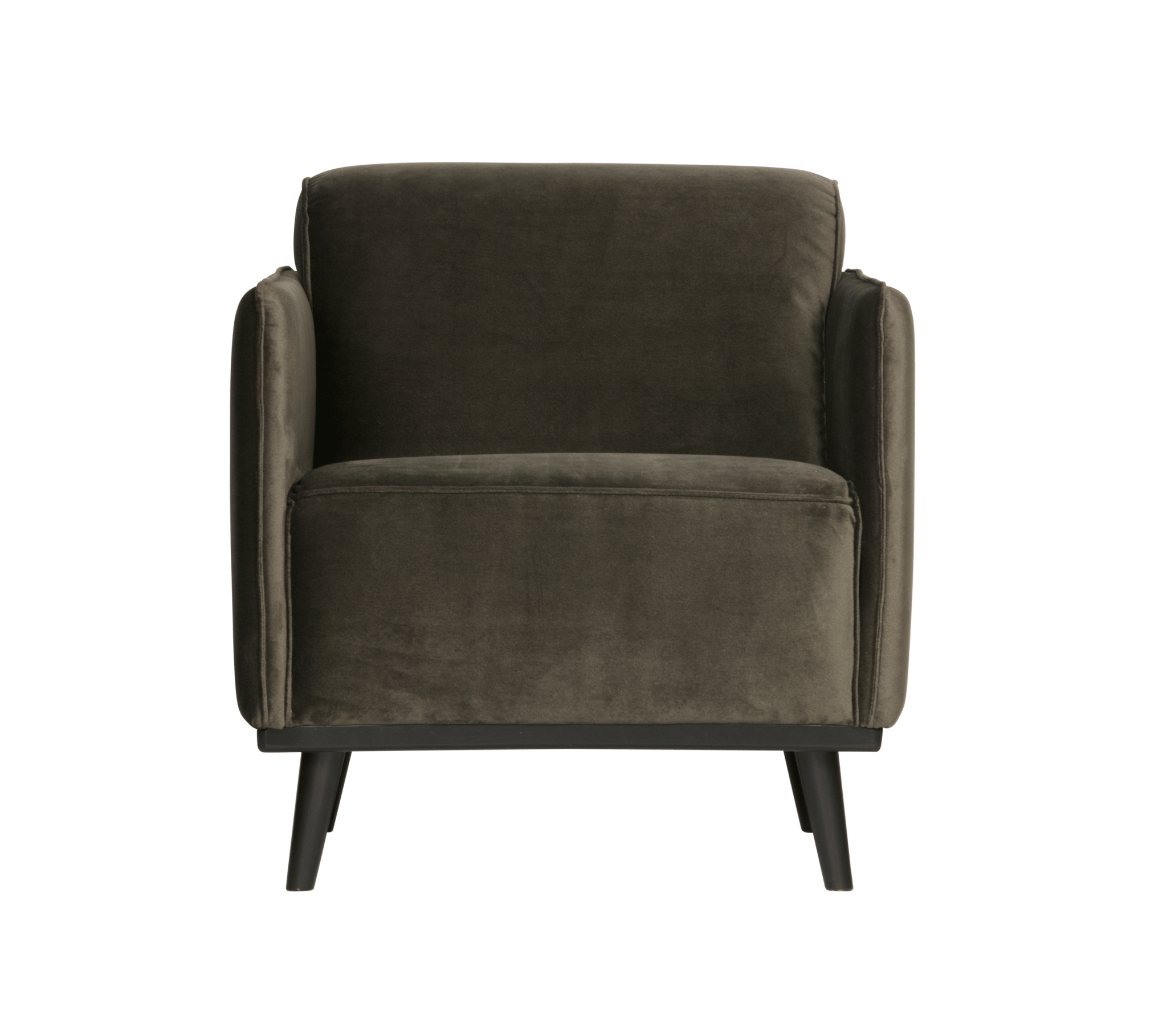 Fotel aksamitny STATEMENT ciemnozielony Be Pure Eye on Design