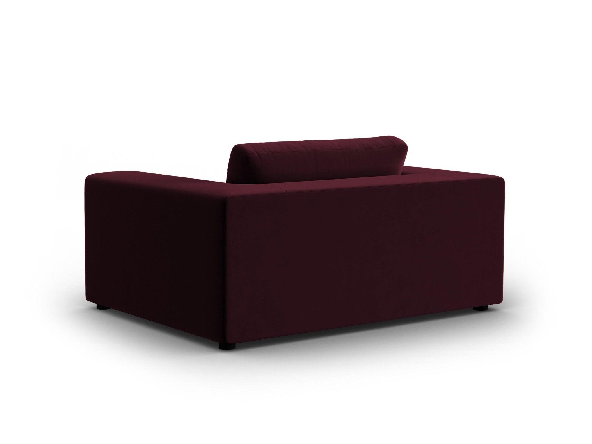 Fotel aksamitny TENDANCE burgundowy CXL by Christian Lacroix Eye on Design