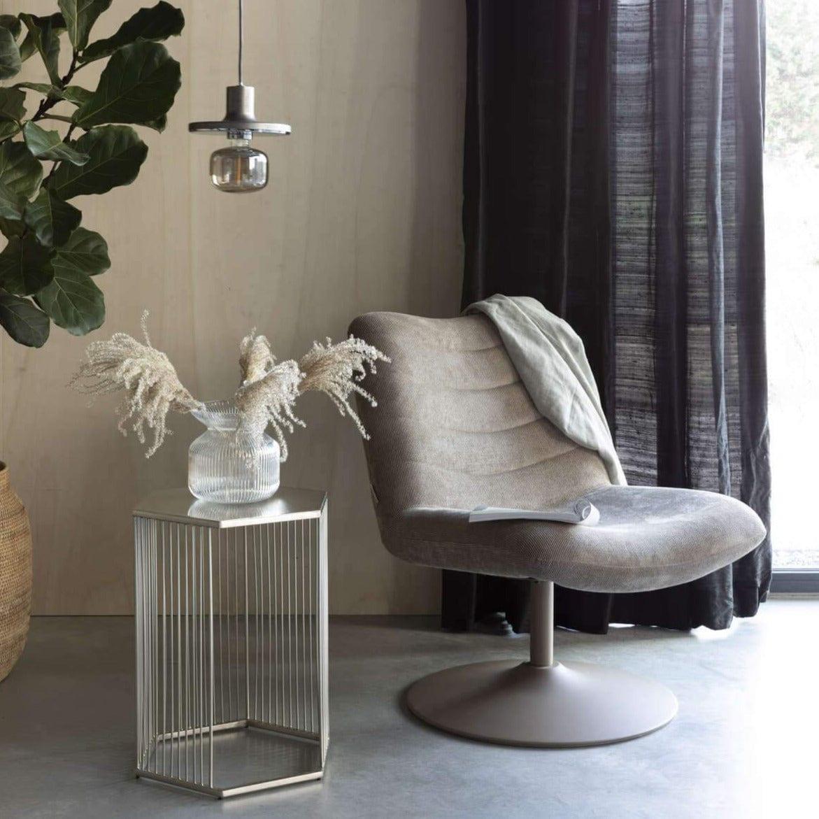 Fotel BUBBA beżowy Zuiver Eye on Design