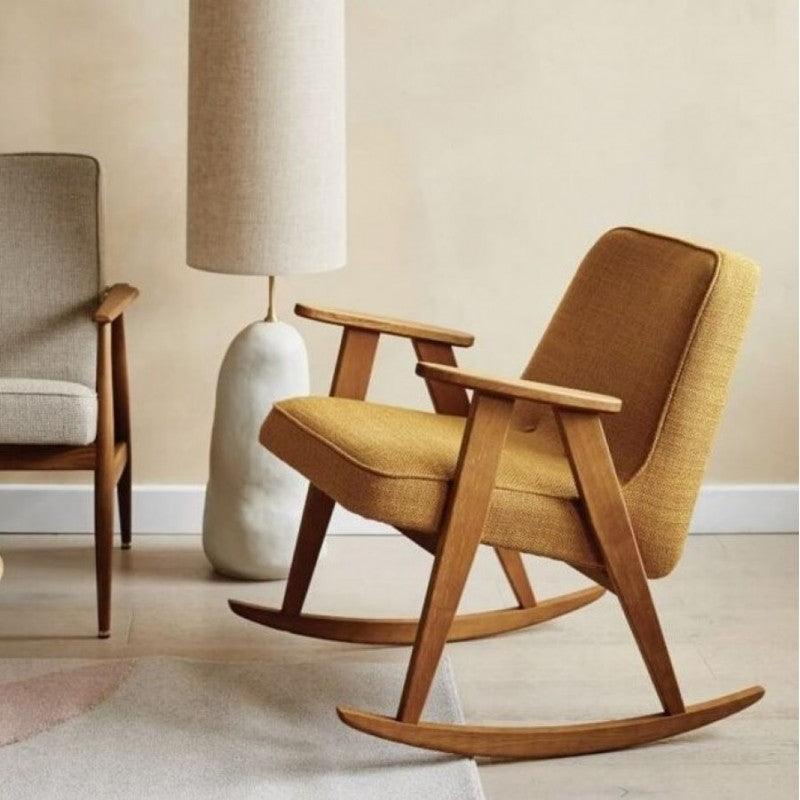 Fotel bujany 366 niebieski w tkaninie Velvet Indigo 366 concept Eye on Design