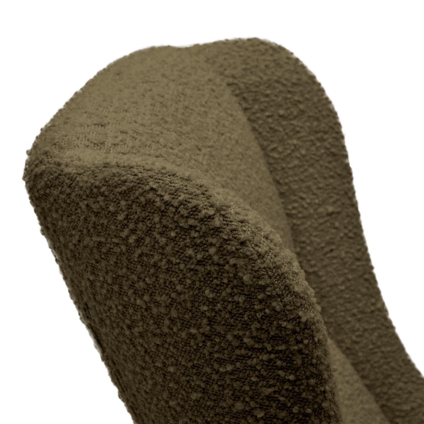 Fotel bujany MAUSTIN zielony baranek La Forma Eye on Design