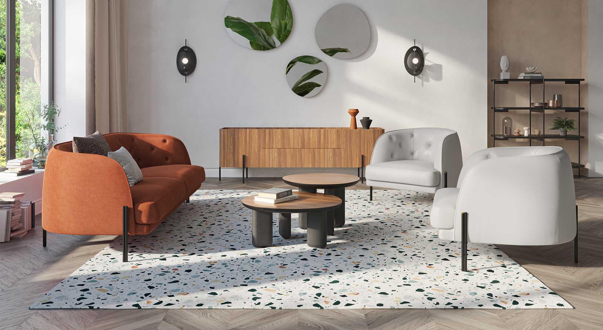 Fotel CAILLOU CAPITONNE jasnoróżowy Liu Jo Living Eye on Design