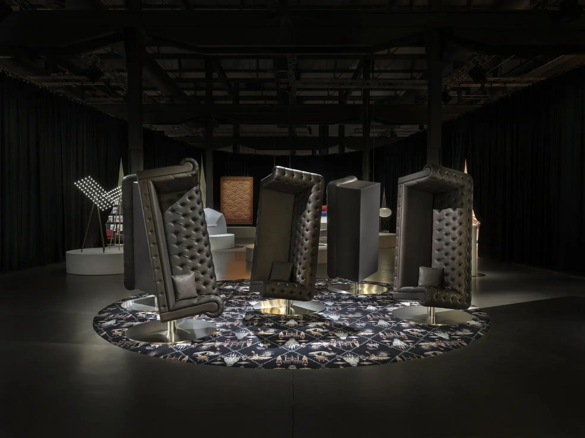 Fotel CHARLESTON czarny Moooi Eye on Design