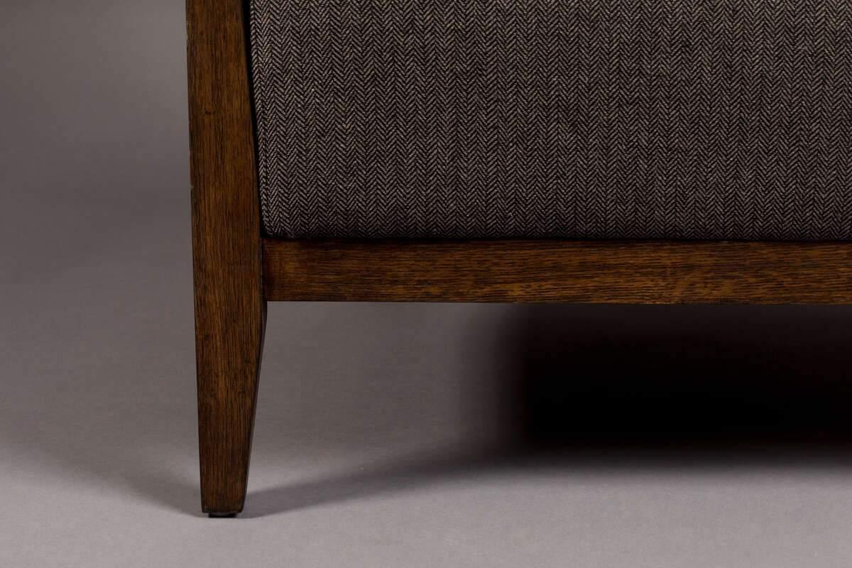 Fotel DURAN szary Dutchbone Eye on Design