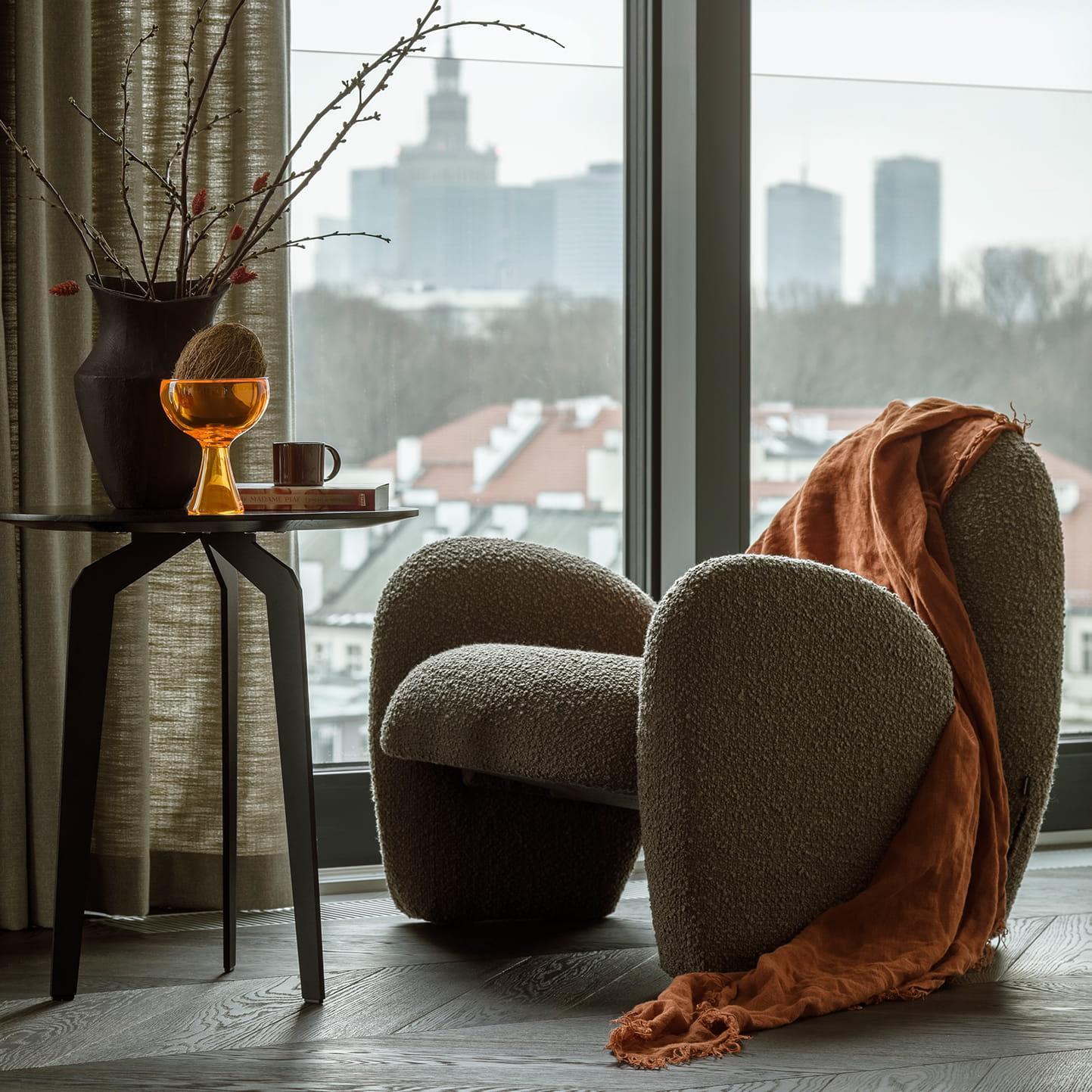 Fotel FULU boucle Nobonobo Eye on Design