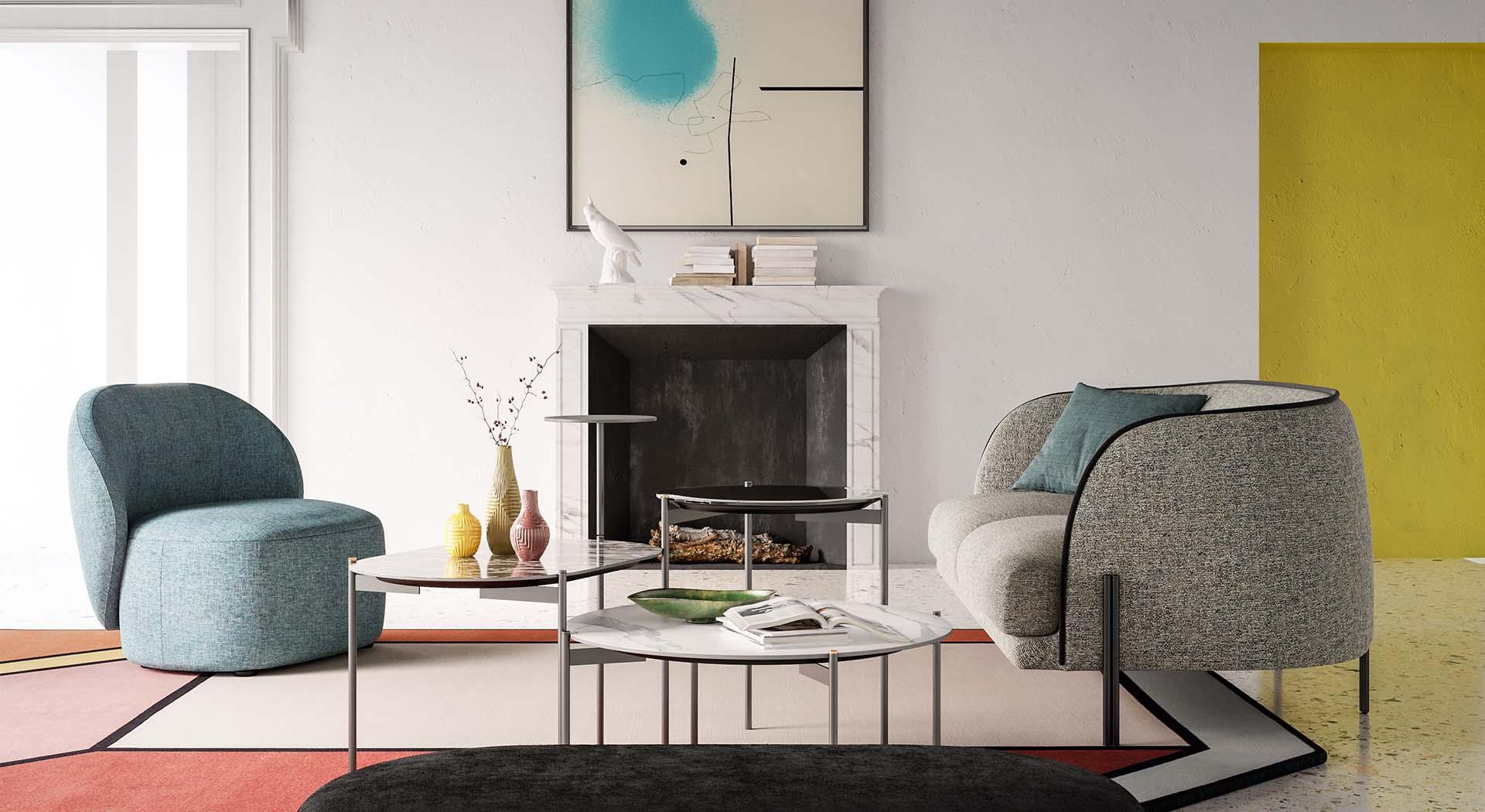 Fotel GUEST żółty Liu Jo Living Eye on Design