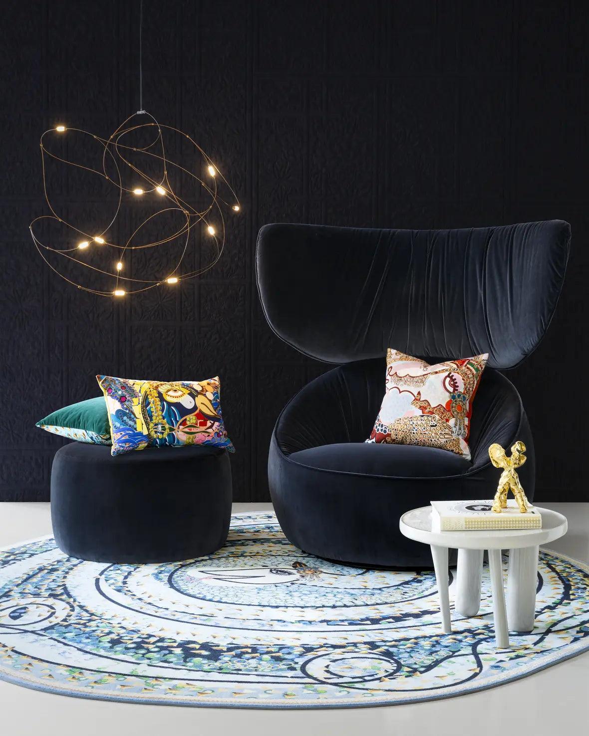 Fotel HANA WINGBACK tapicerowany Moooi Eye on Design