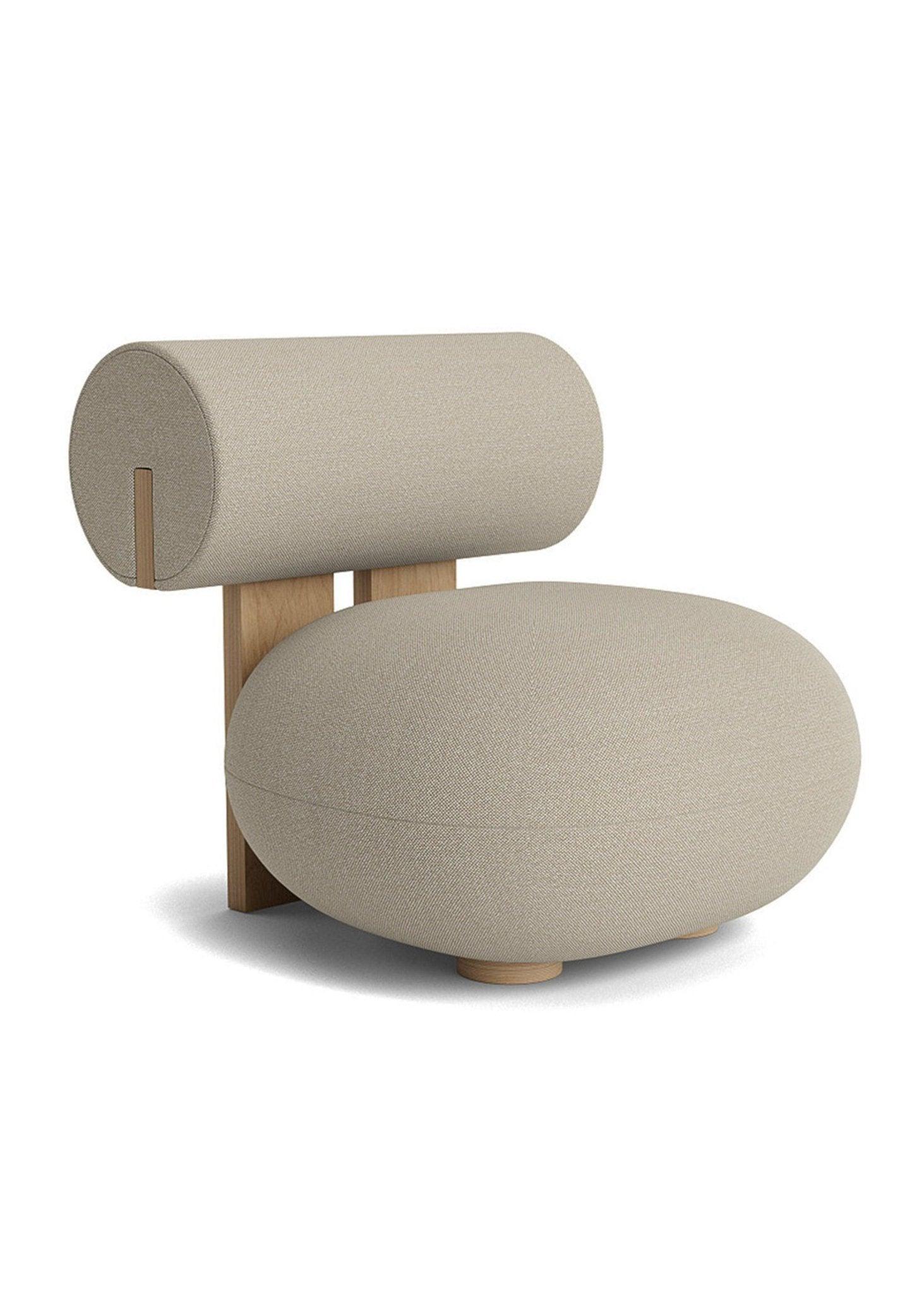 Fotel HIPPO dębowy NORR11 Eye on Design