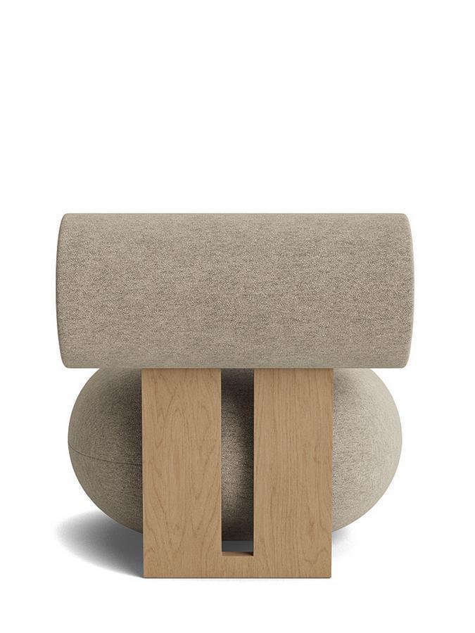 Fotel HIPPO dębowy NORR11 Eye on Design