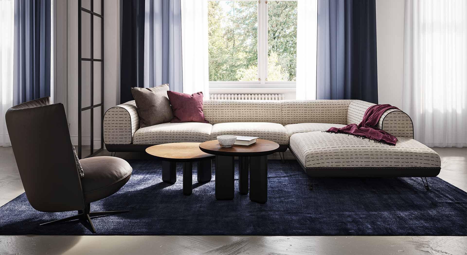 Fotel ICE BREAKER łososiowy Liu Jo Living Eye on Design