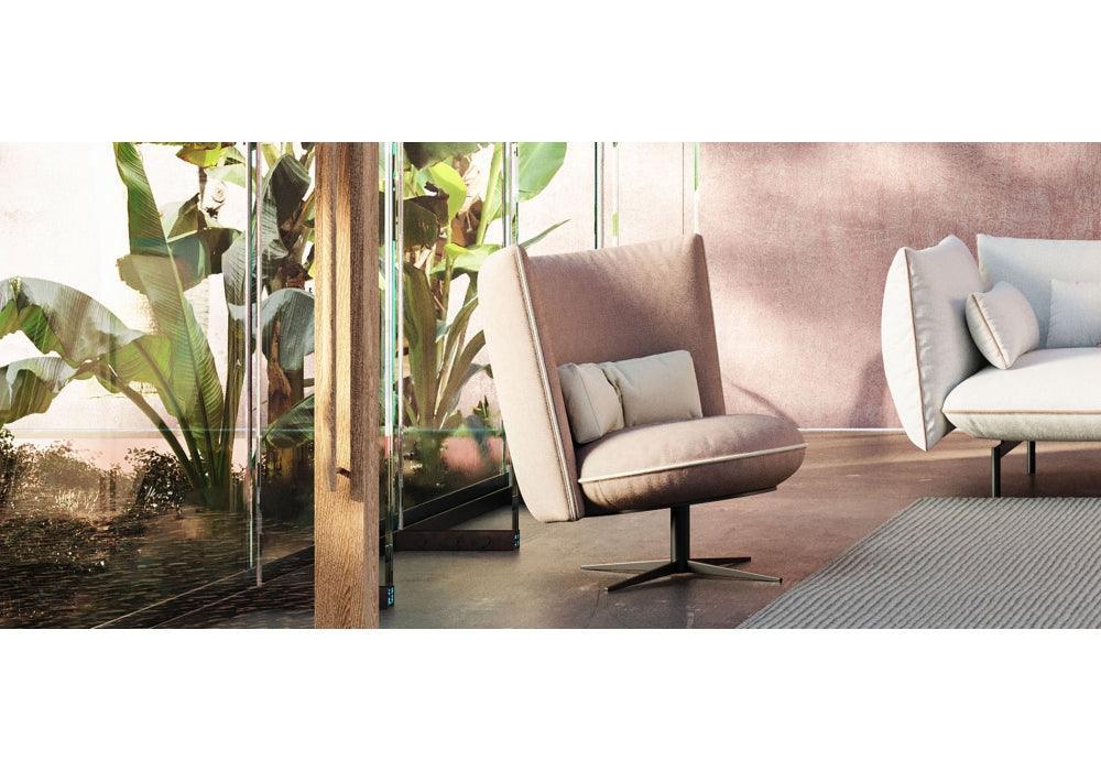 Fotel ICE BREAKER szary Liu Jo Living Eye on Design