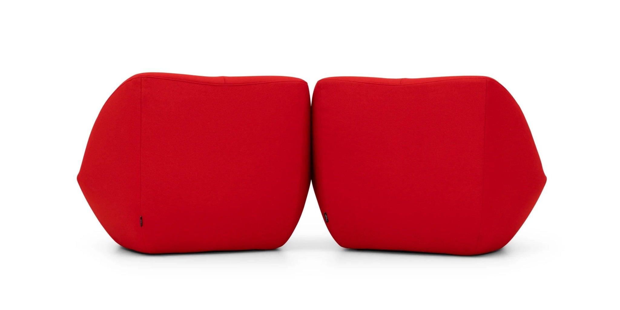 Fotel KISSS tapicerowany Moooi Eye on Design
