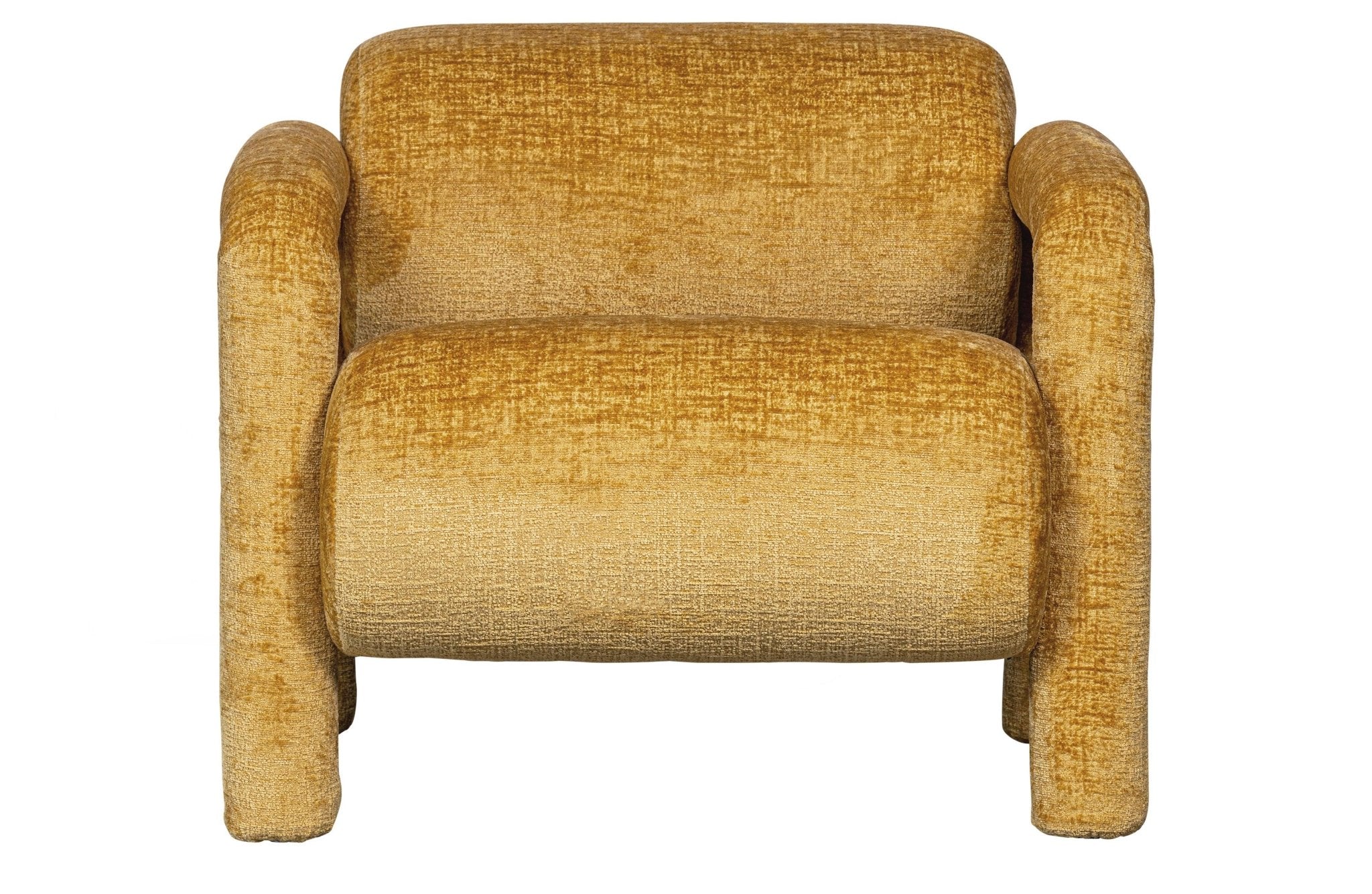 Fotel LENNY ochra Woood Exclusive Eye on Design