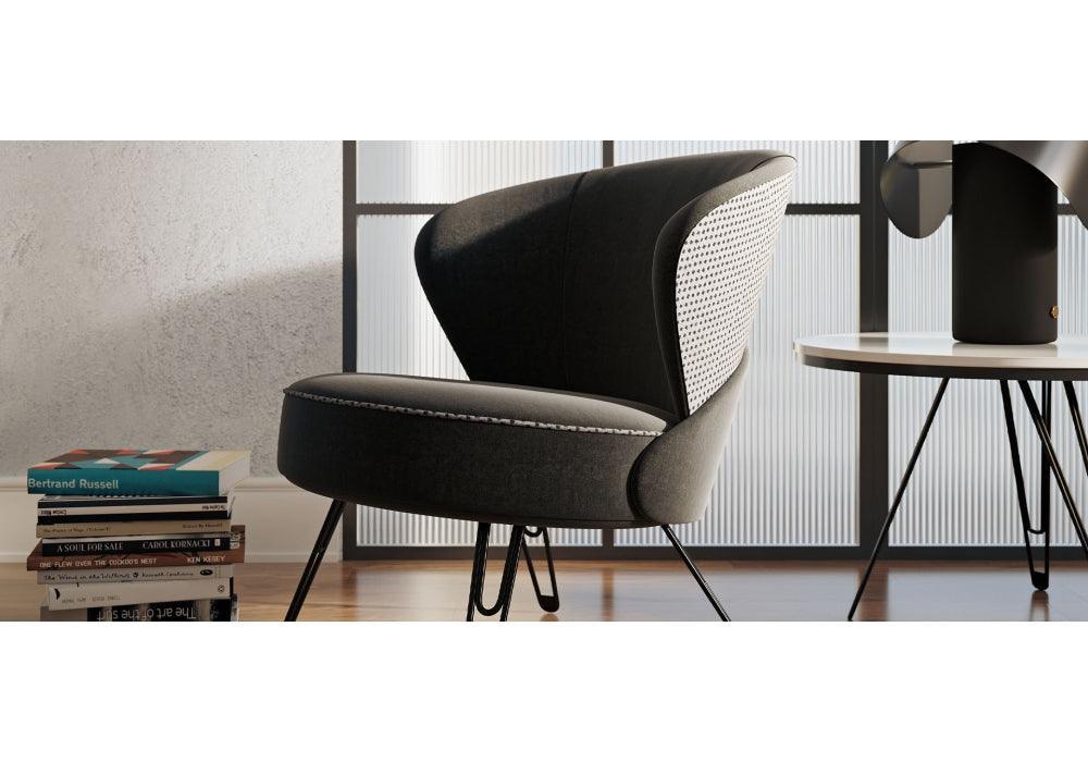 Fotel LINEAR SHORE łososiowy Liu Jo Living Eye on Design