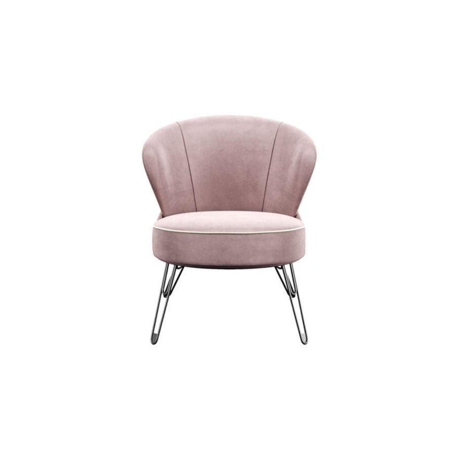 Fotel LINEAR SHORE łososiowy Liu Jo Living Eye on Design