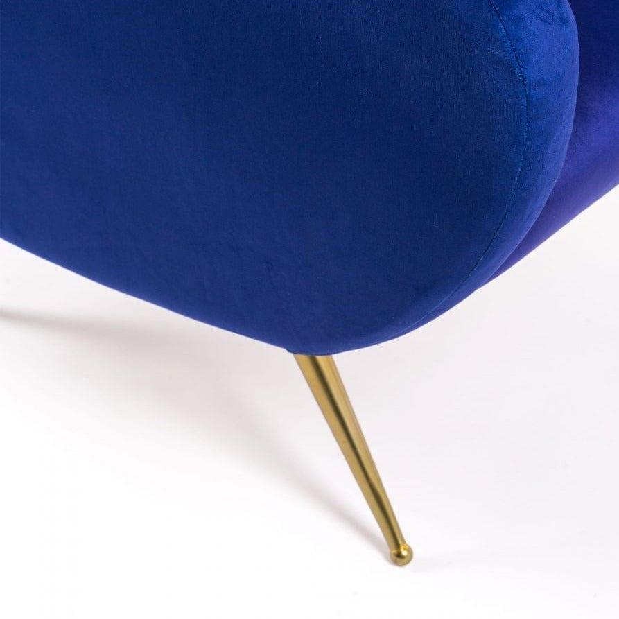Fotel LIPSTICKS niebieski Seletti Eye on Design