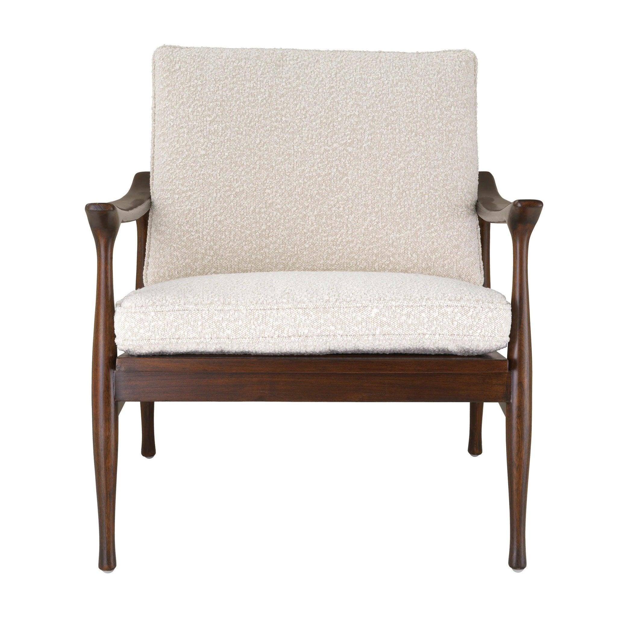 Fotel MANZO kremowy boucle Eichholtz Eye on Design
