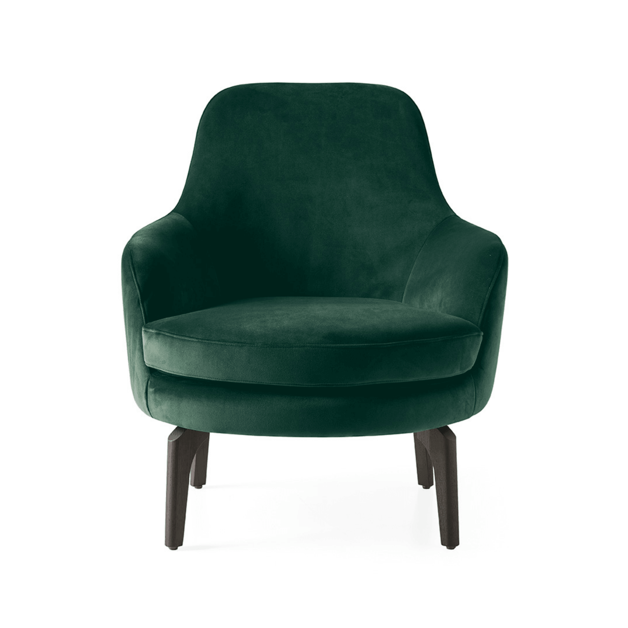 Fotel MEDEA ciemnobrązowa podstawa Calligaris Eye on Design