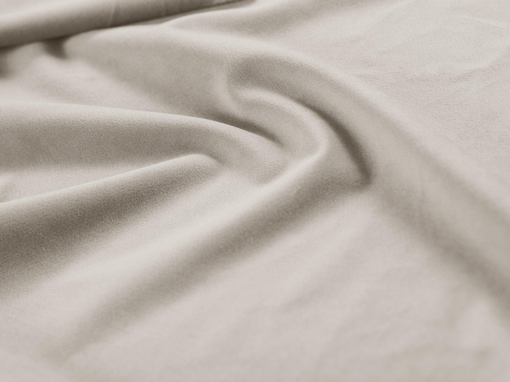 Fotel / moduł aksamitny SKYLER beżowy Interieurs 86 Eye on Design