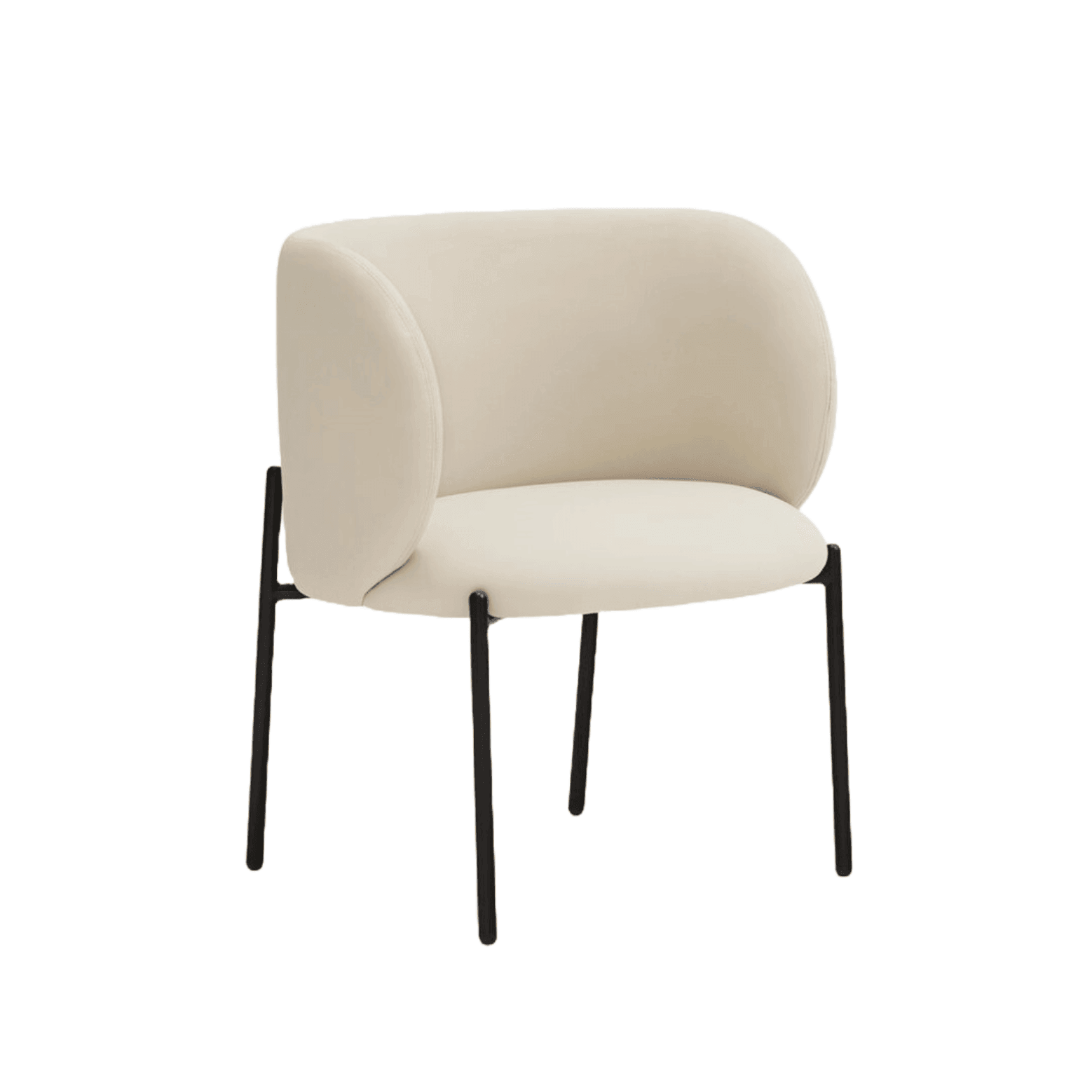 Fotel MOGI beżowa ekoskóra Teulat Eye on Design