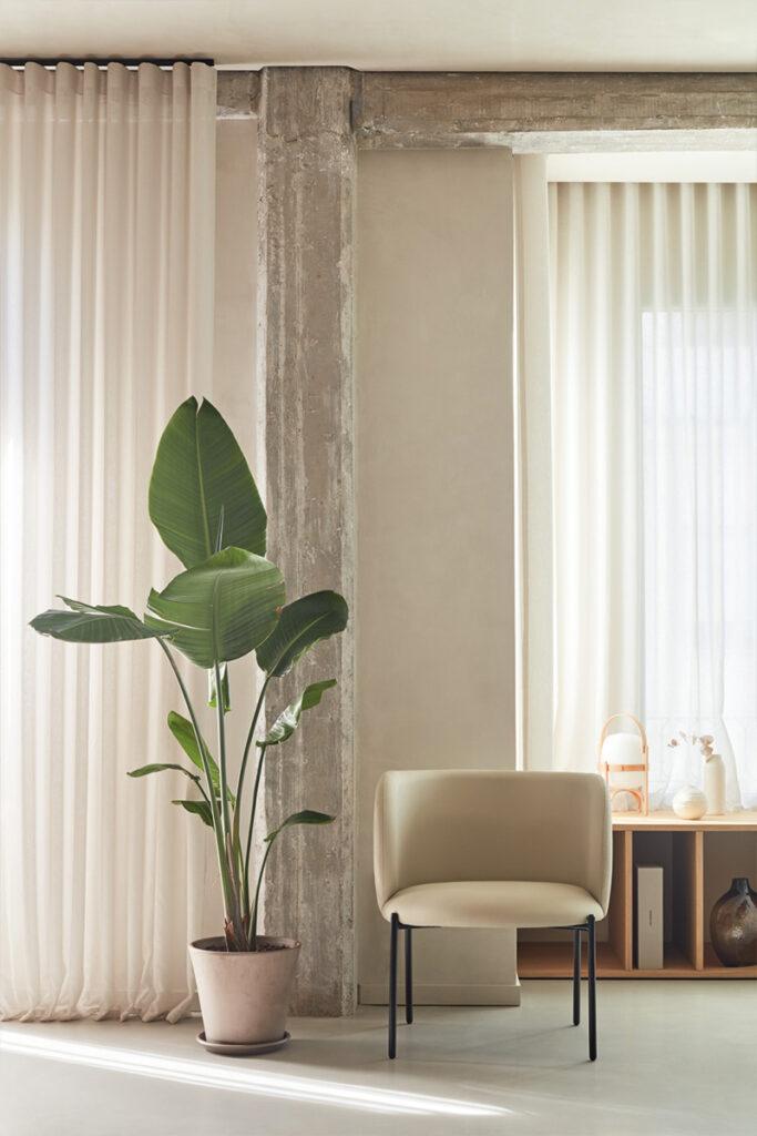 Fotel MOGI beżowa ekoskóra Teulat Eye on Design