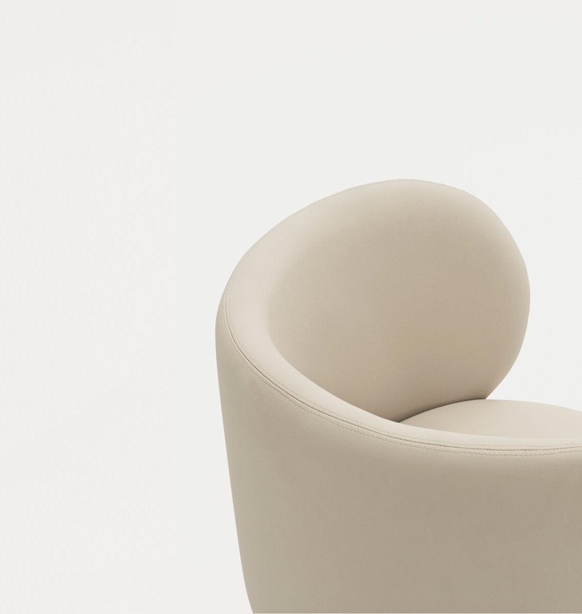 Fotel MOGI beżowa ekoskóra Teulat Eye on Design