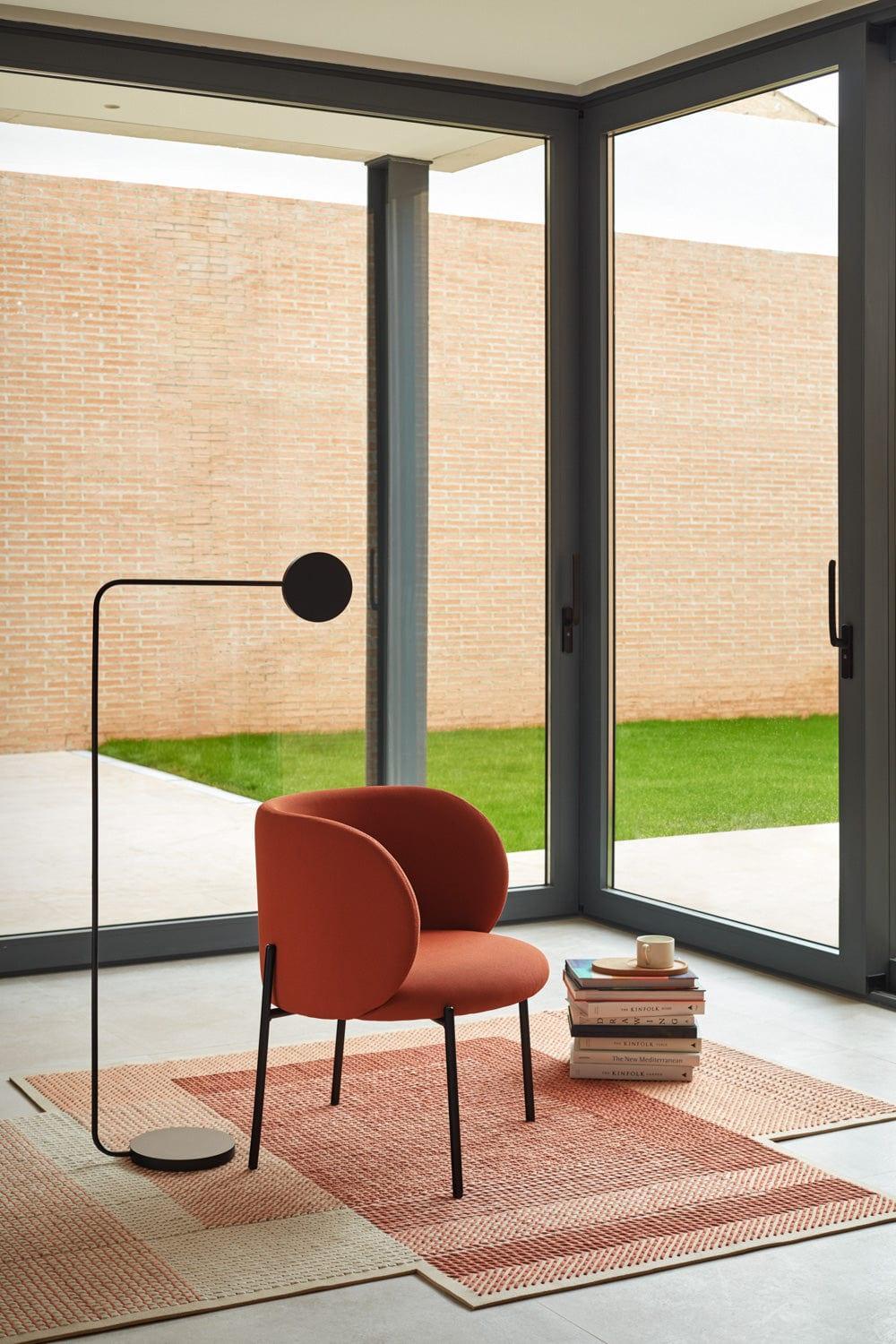 Fotel MOGI czerwony Teulat Eye on Design