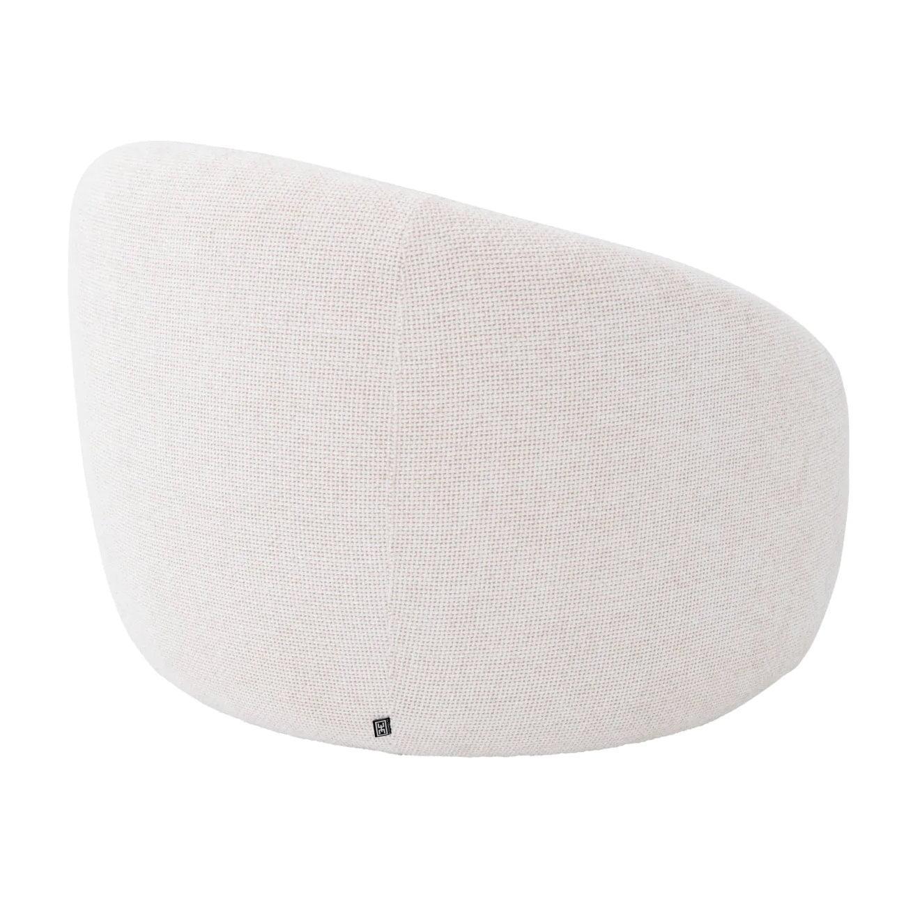 Fotel obrotowy AMORE biały Eichholtz Eye on Design