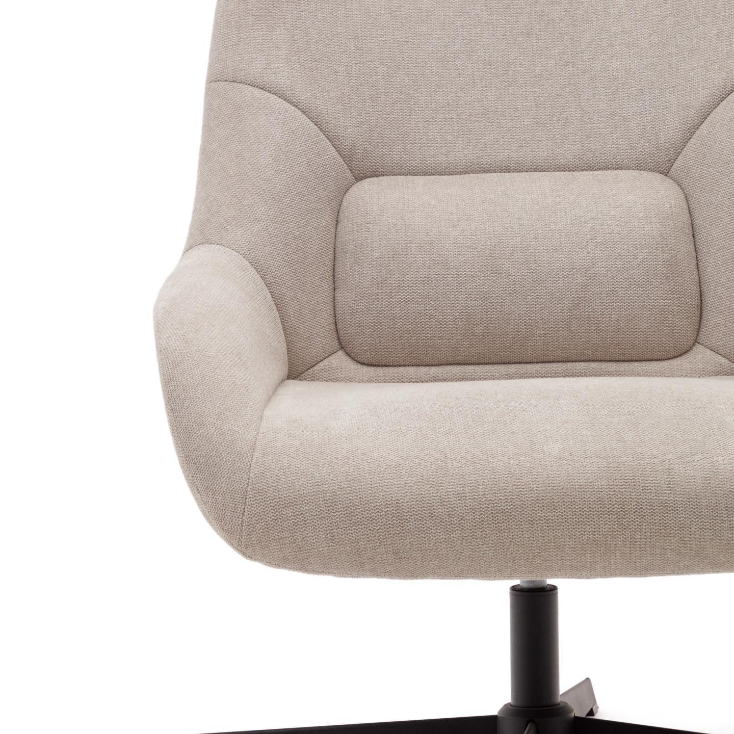 Fotel obrotowy CELIDA beżowy szenil La Forma Eye on Design