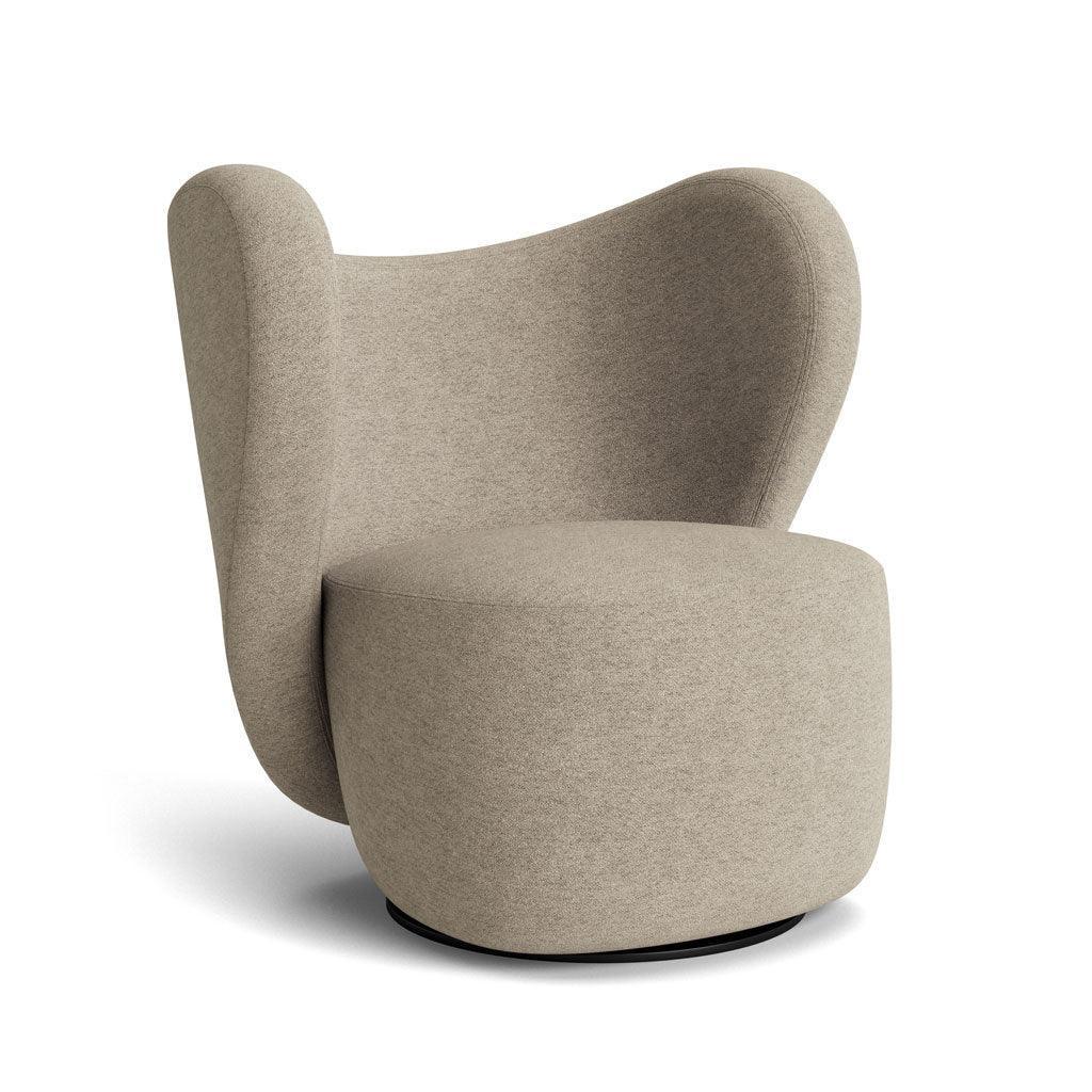 Fotel obrotowy LITTLE BIG boucle beżowy NORR11 Eye on Design