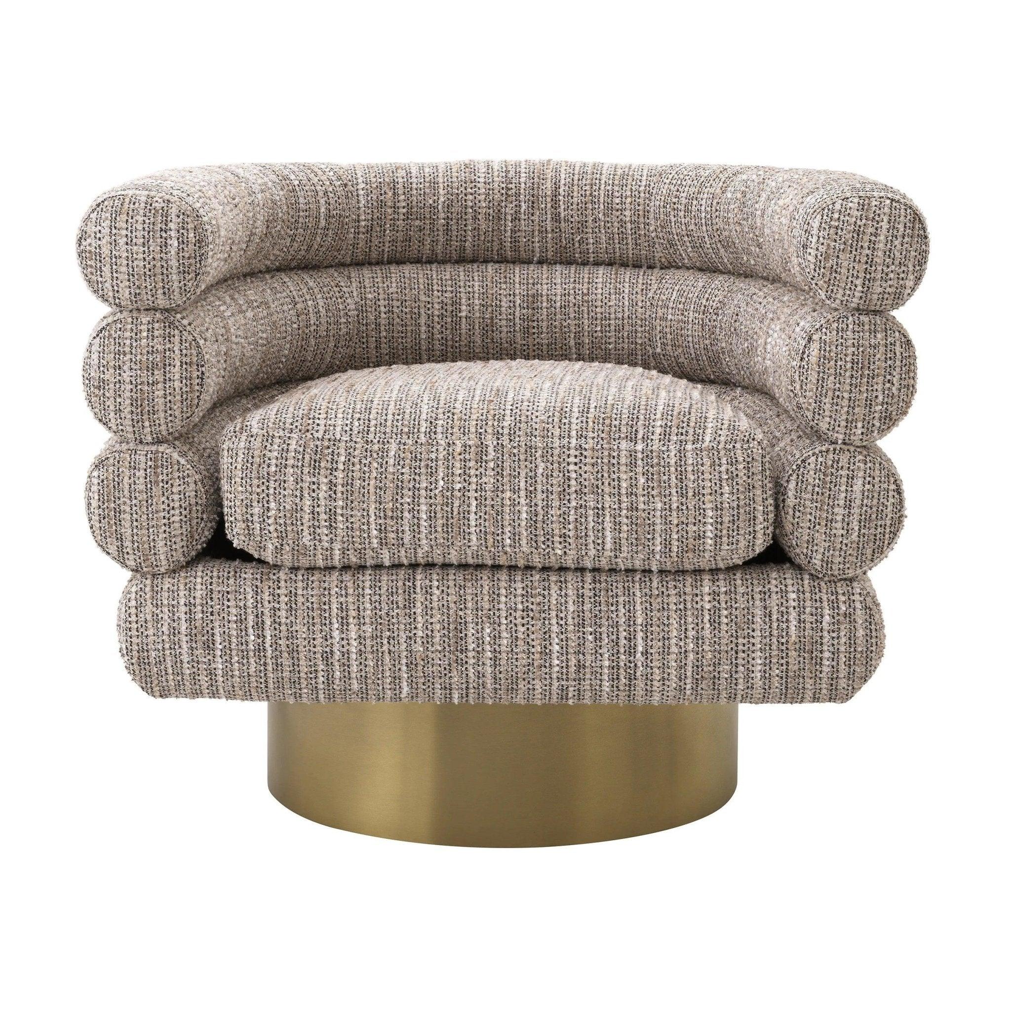 Fotel obrotowy MAGUIRE beżowy Eichholtz Eye on Design