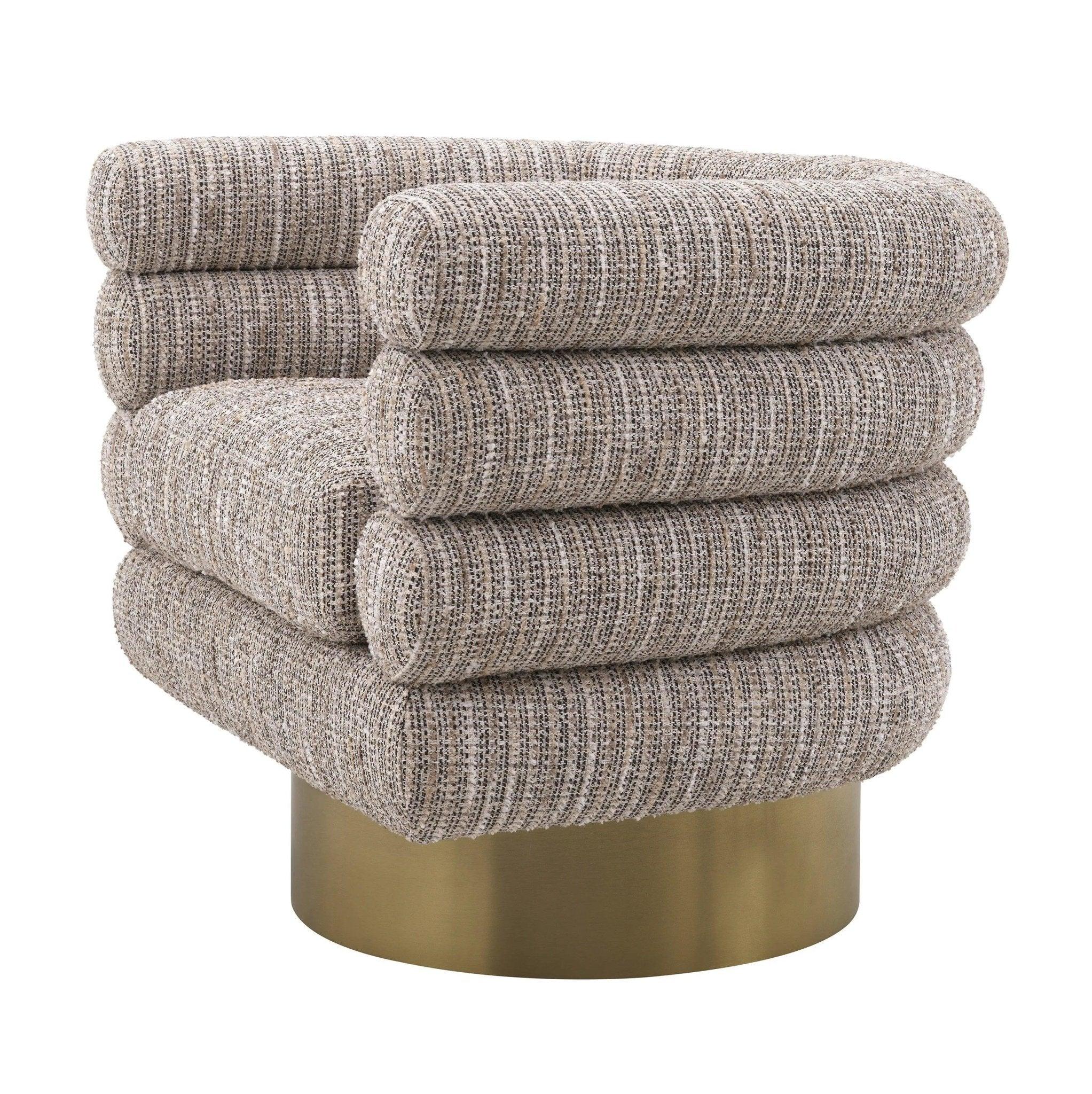 Fotel obrotowy MAGUIRE beżowy Eichholtz Eye on Design