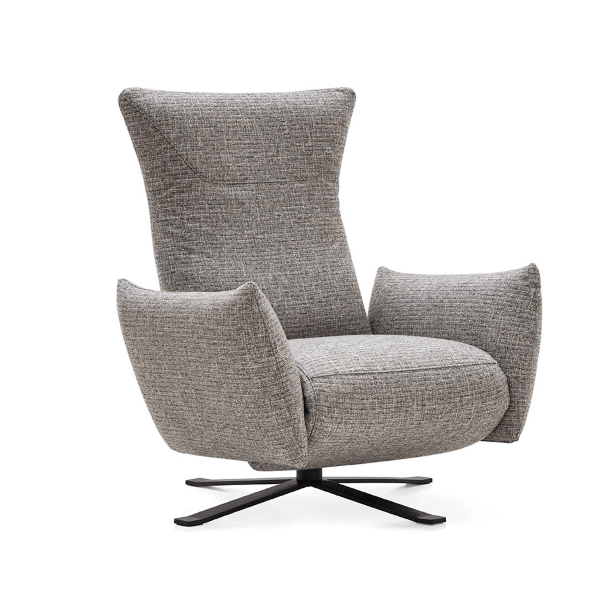 Fotel obrotowy wypoczynkowy POLSE tapicerowany Calligaris Eye on Design