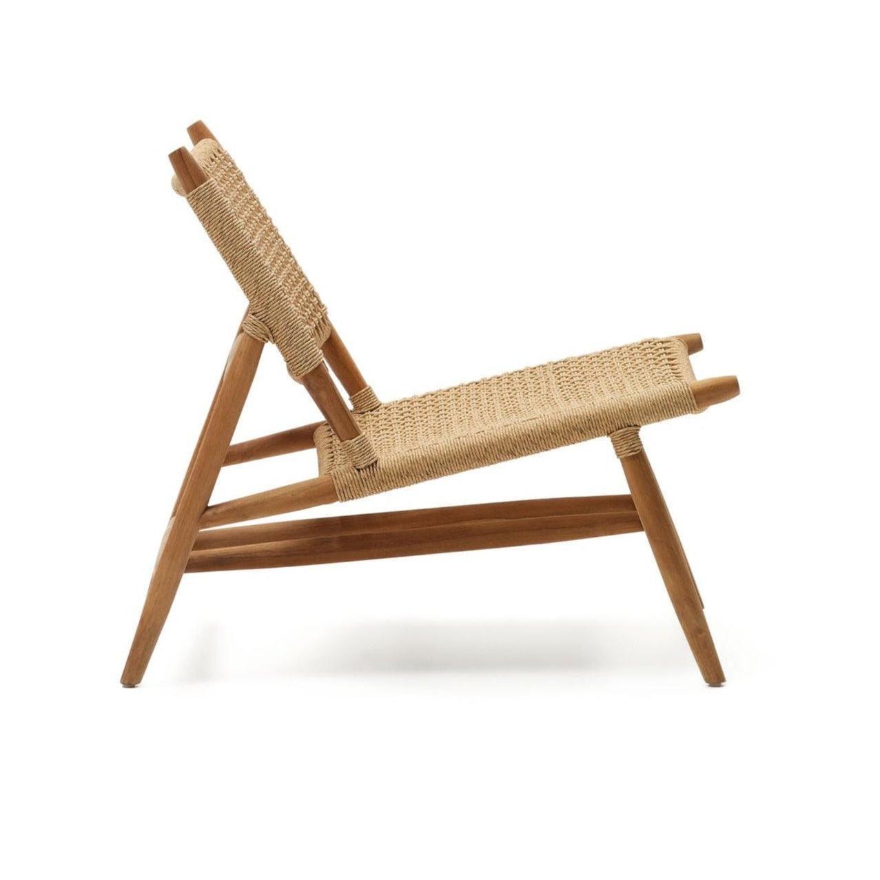 Fotel ogrodowy CODOLAR lite drewno tekowe La Forma Eye on Design