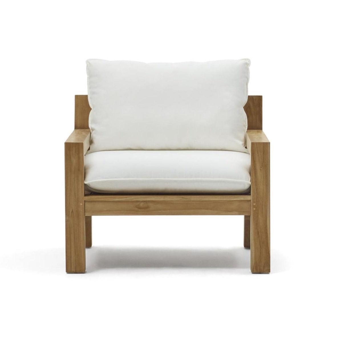 Fotel ogrodowy FORCANERA lite drewno tekowe La Forma Eye on Design