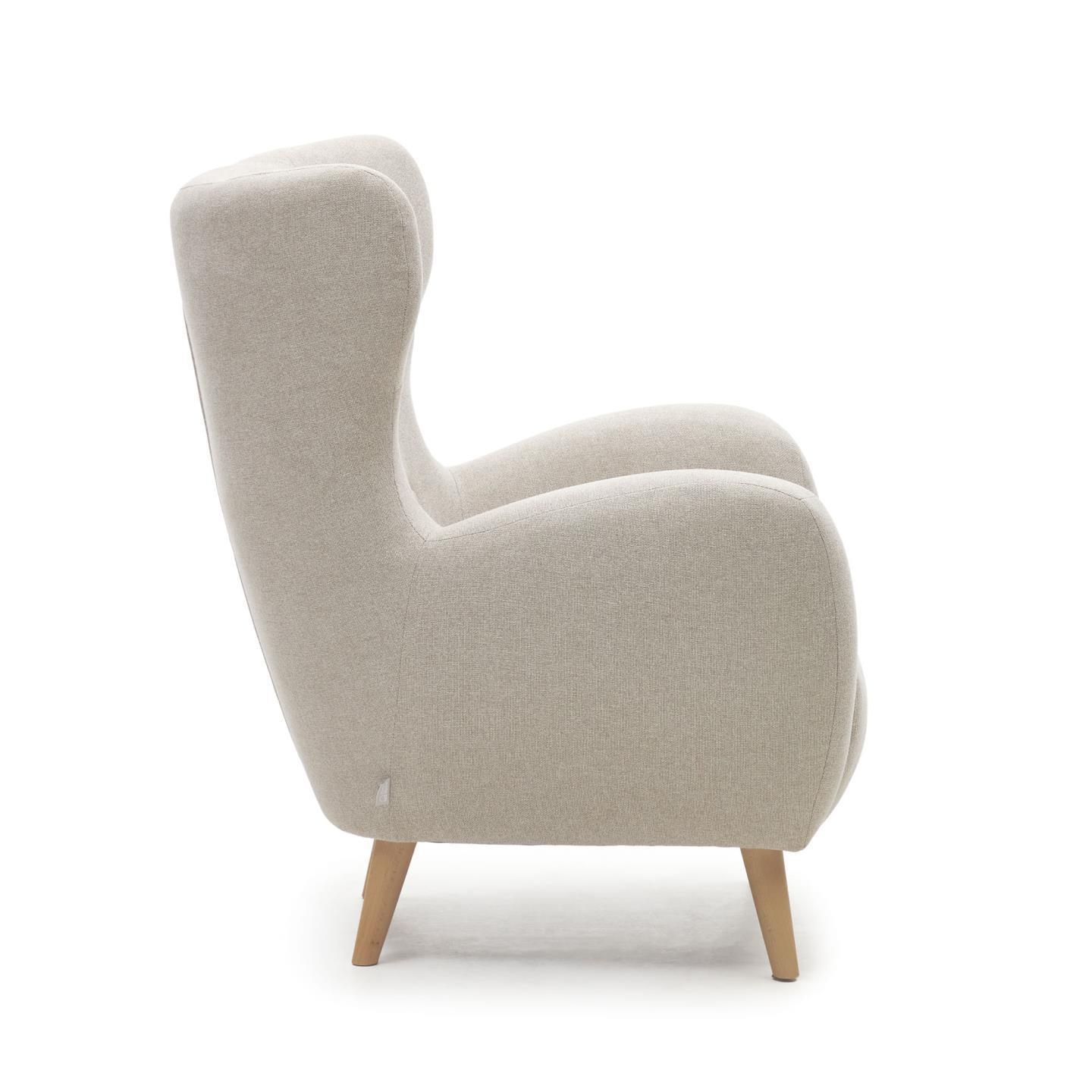 Fotel PATIO beżowy szenil La Forma Eye on Design