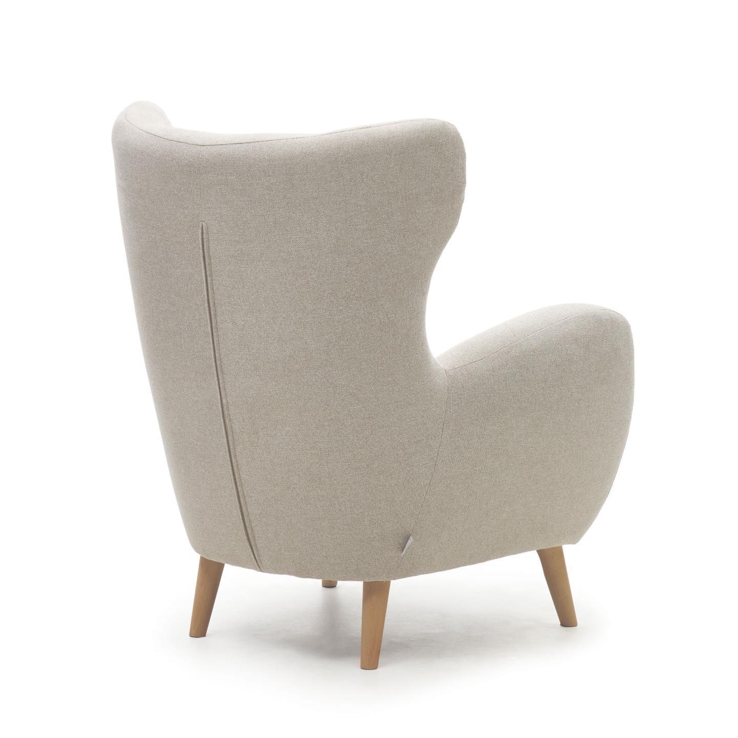 Fotel PATIO beżowy szenil La Forma Eye on Design