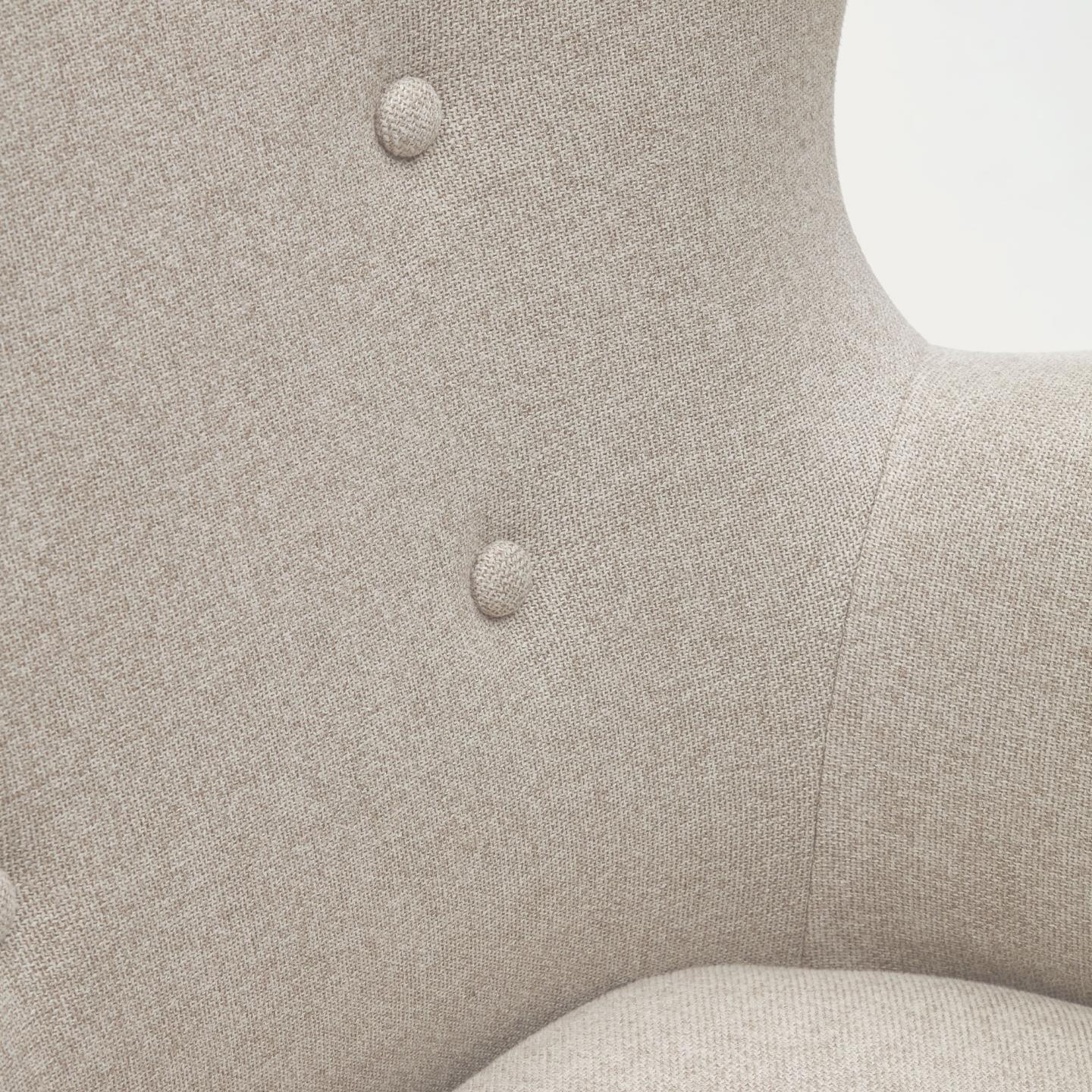 Fotel PATIO beżowy szenil La Forma Eye on Design