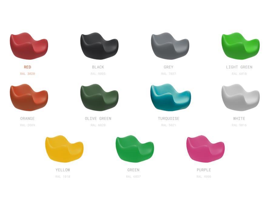 Fotel RM58 CLASSIC MATTE Vzór Eye on Design