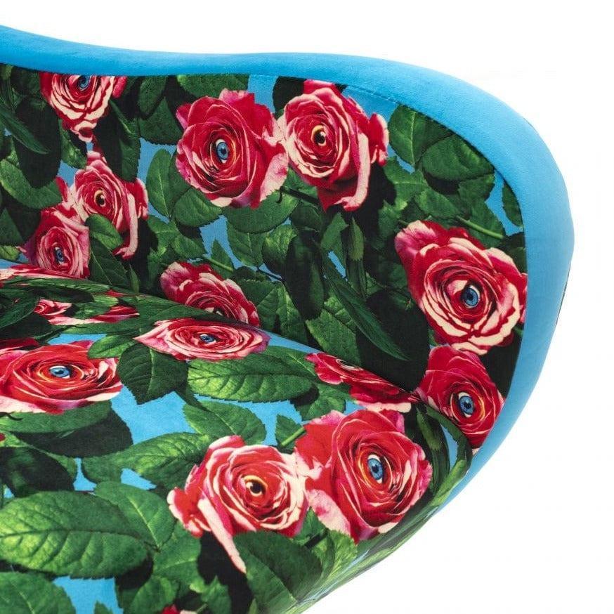 Fotel ROSES niebieski Seletti Eye on Design