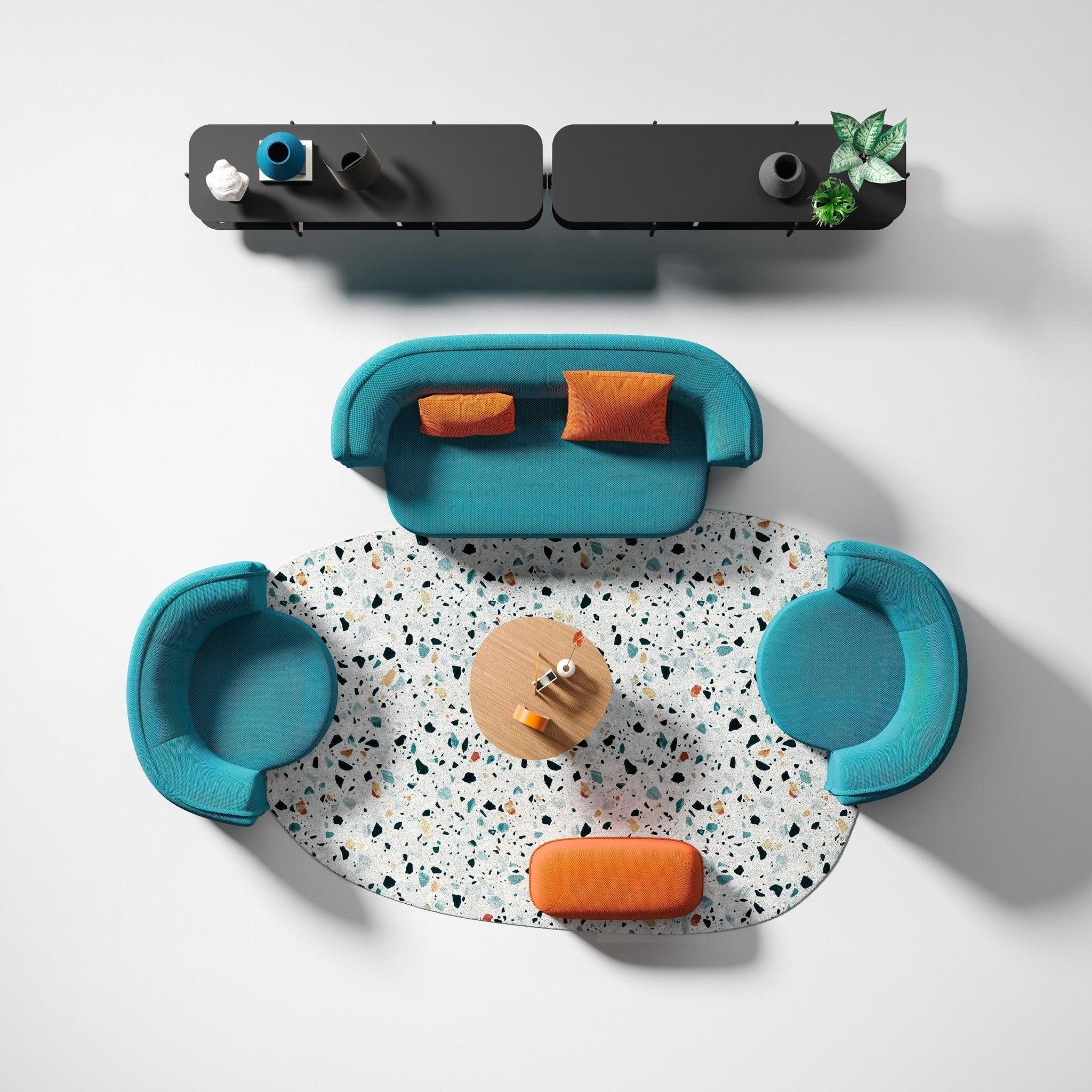 Fotel SOFT ISLAND ceglany Liu Jo Living Eye on Design