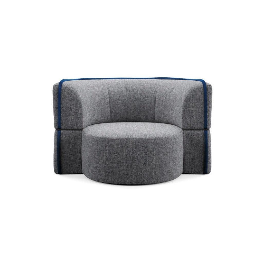 Fotel SOFT ISLAND ciemnoszary Liu Jo Living Eye on Design