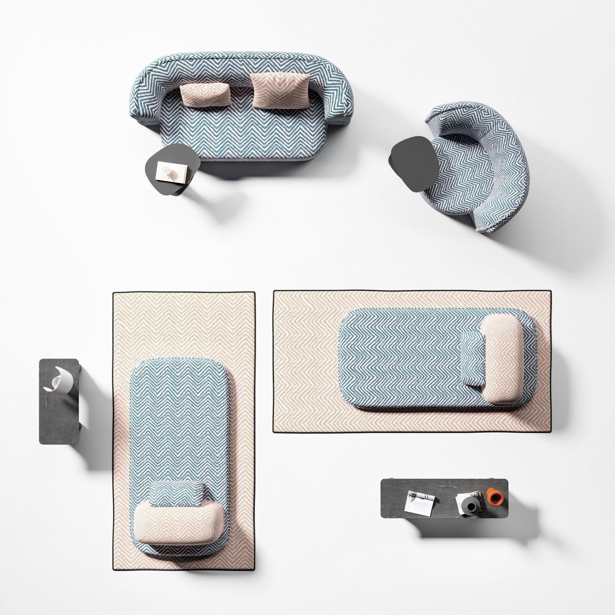 Fotel SOFT ISLAND ciemnoszary Liu Jo Living Eye on Design