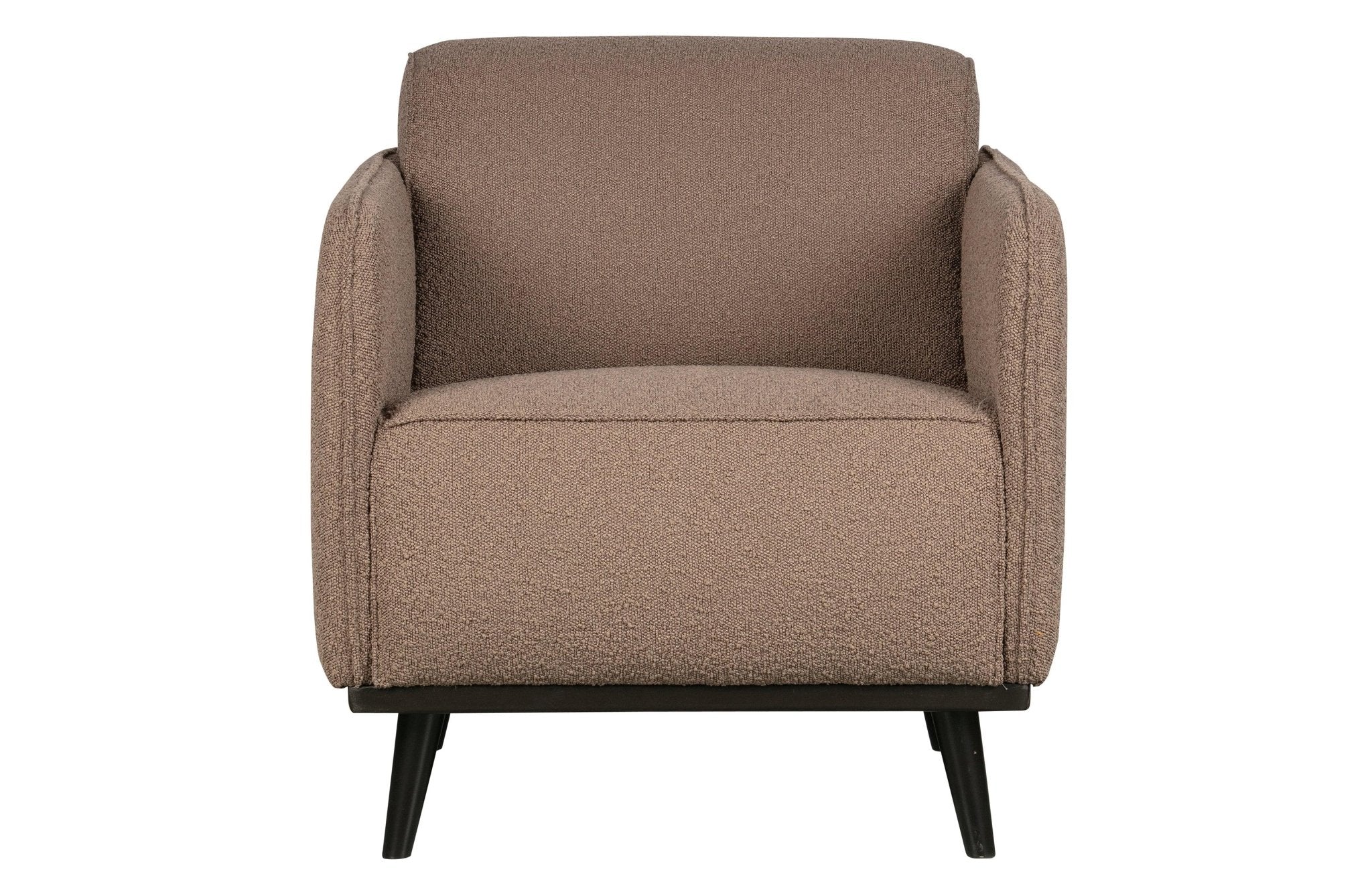 Fotel STATEMENT boucle jasnobrązowy Be Pure Eye on Design