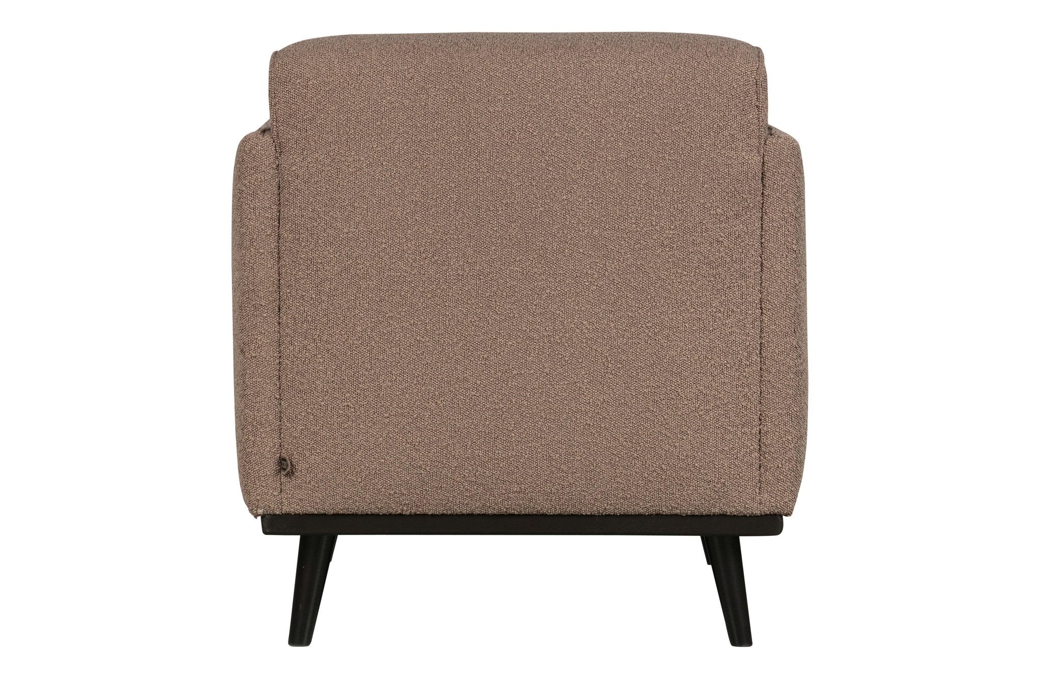 Fotel STATEMENT boucle jasnobrązowy Be Pure Eye on Design