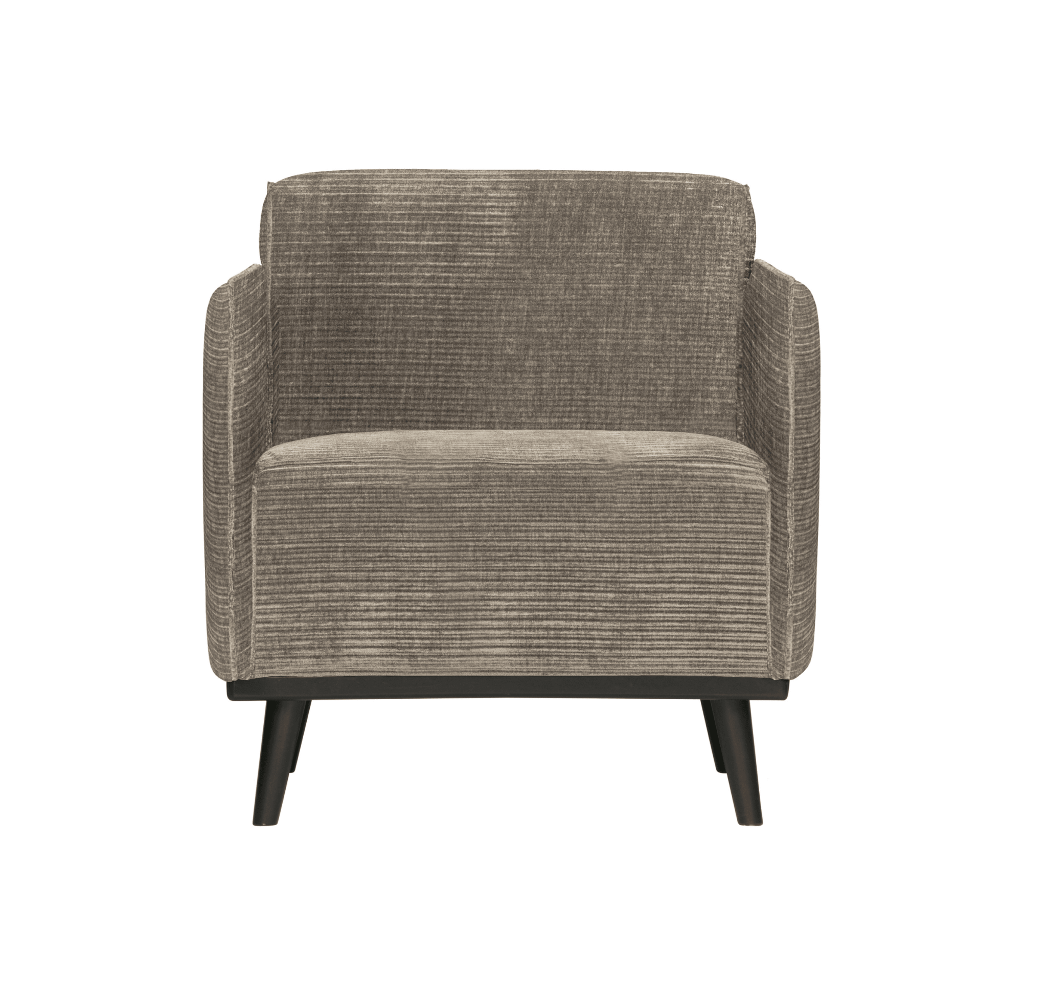 Fotel sztruksowy STATEMENT beżowy Be Pure Eye on Design