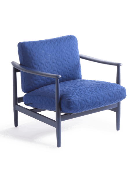 Fotel TODD niebieski Pols Potten Eye on Design